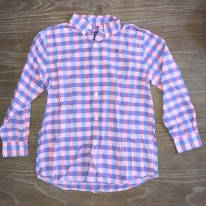 Boys Vineyard Vines Checkered button down